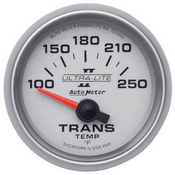 AutoMeter - AutoMeter 2-1/16in. TRANSMISSION TEMPERATURE,  100-250 deg.F - 4949