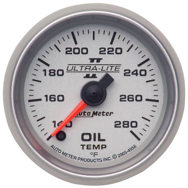 AutoMeter - AutoMeter 2-1/16in. OIL TEMPERATURE,  140-280 deg.F - 4956