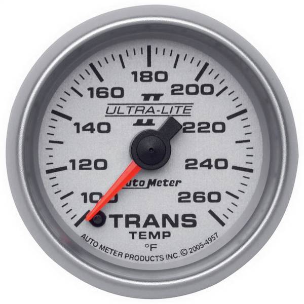 AutoMeter - AutoMeter 2-1/16in. TRANSMISSION TEMPERATURE,  100-260 deg.F - 4957