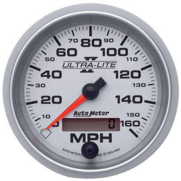 AutoMeter - AutoMeter 3-3/8in. SPEEDOMETER,  0-160 MPH - 4988