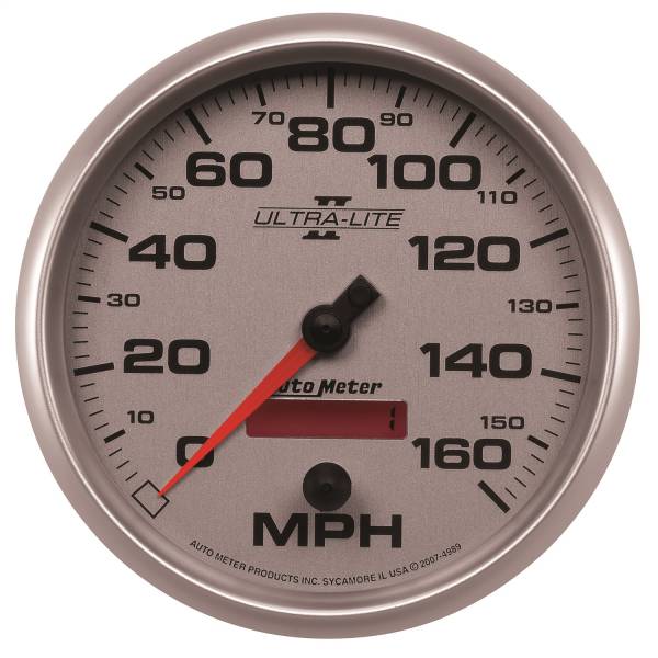 AutoMeter - AutoMeter 5in. SPEEDOMETER,  0-160 MPH - 4989