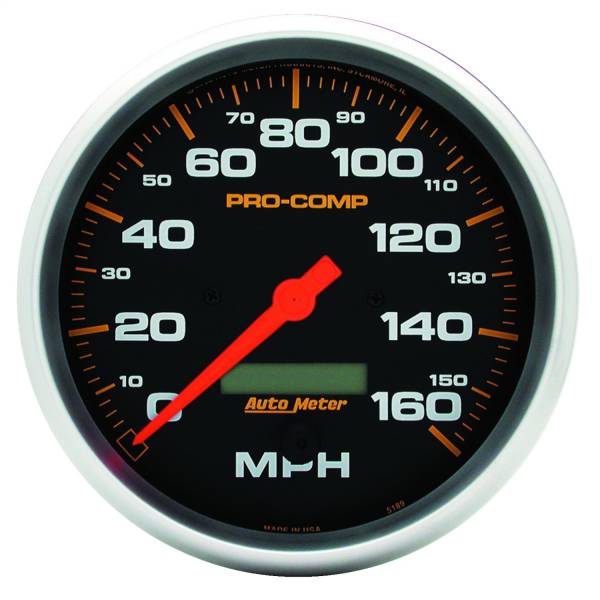 AutoMeter - AutoMeter 5in. SPEEDOMETER,  0-160 MPH - 5189