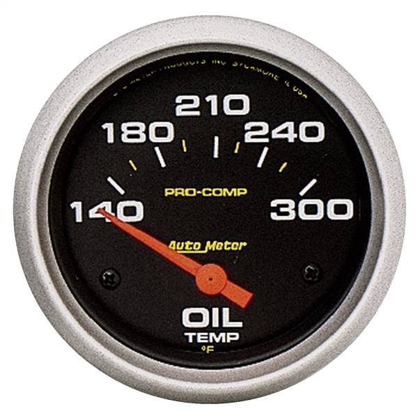 AutoMeter - AutoMeter 2-5/8in. OIL TEMPERATURE,  140-300 deg.F - 5447