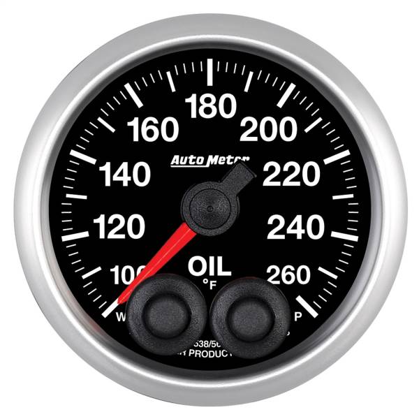 AutoMeter - AutoMeter 2-1/16in. OIL TEMPERATURE,  100-260deg. - 5638-05702