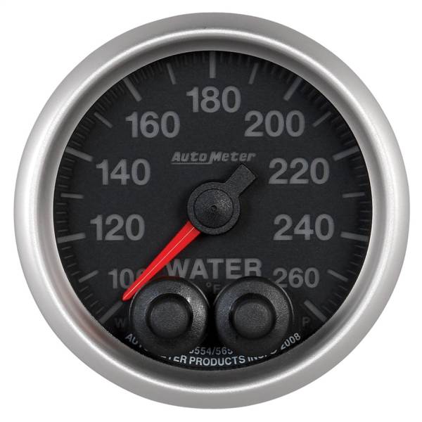 AutoMeter - AutoMeter 2-1/16in. WATER TEMPERATURE,  100-260 deg.F - 5654