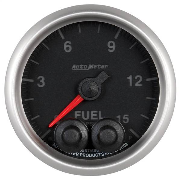AutoMeter - AutoMeter 2-1/16in. FUEL PRESSURE,  0-15 PSI - 5667-05702ANS