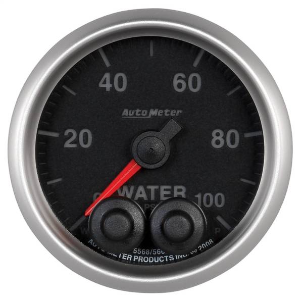 AutoMeter - AutoMeter 2-1/16in. WATER PRESSURE,  0-100 PSI - 5668