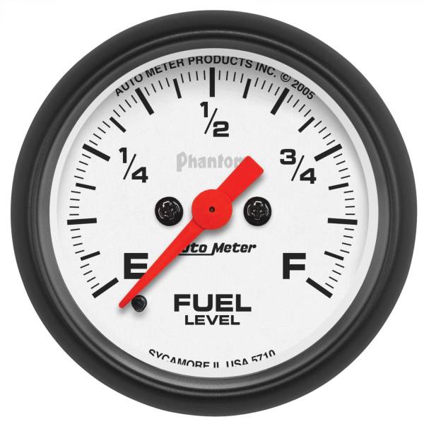 AutoMeter - AutoMeter 2-1/16in. FUEL LEVEL,  PROGRAMMABLE 0-280 O - 5710