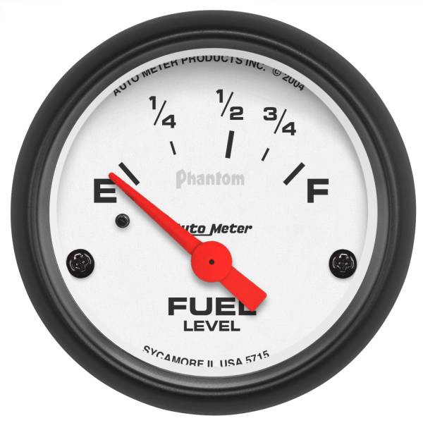 AutoMeter - AutoMeter 2-1/16in. FUEL LEVEL,  73-10 O - 5715