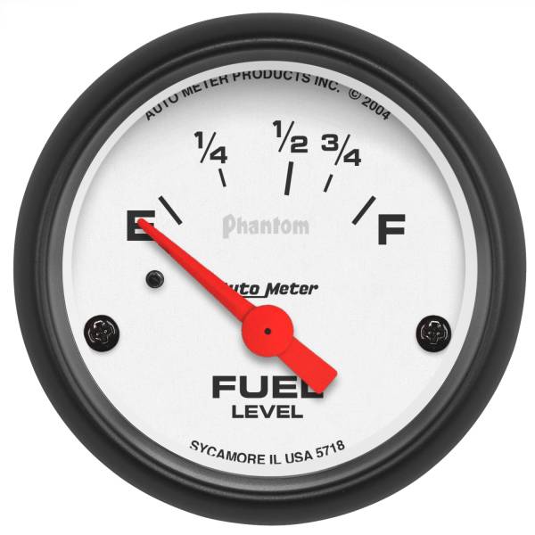 AutoMeter - AutoMeter 2-1/16in. FUEL LEVEL,  16-158 O - 5718