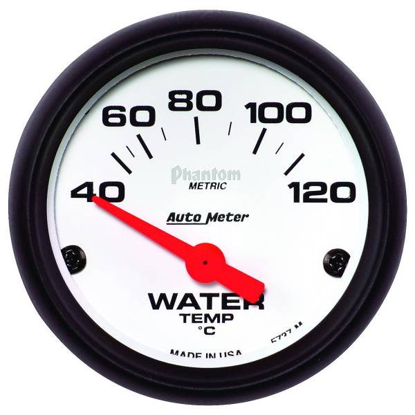 AutoMeter - AutoMeter 2-1/16in. WATER TEMPERATURE,  40-120 deg.C - 5737-M