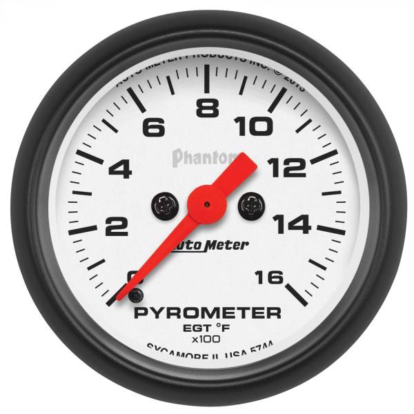 AutoMeter - AutoMeter 2-1/16in. PYROMETER,  0-1600 deg.F - 5744