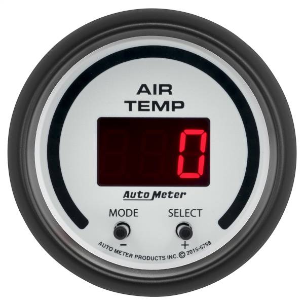 AutoMeter - AutoMeter 2-1/16in. DUAL AIR INTAKE TEMPERATURE,  0-300 deg.F - 5758