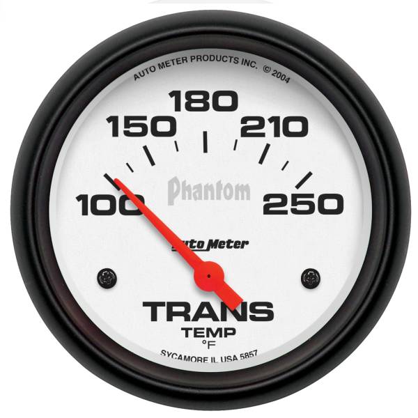 AutoMeter - AutoMeter 2-5/8in. TRANSMISSION TEMPERATURE,  100-250 deg.F - 5857