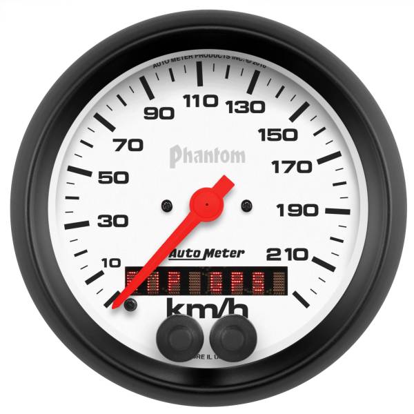 AutoMeter - AutoMeter 3-3/8in. SPEEDO,  225 km/h - 5880-M