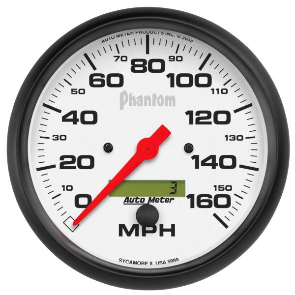 AutoMeter - AutoMeter 5in. SPEEDOMETER,  0-160 MPH - 5889