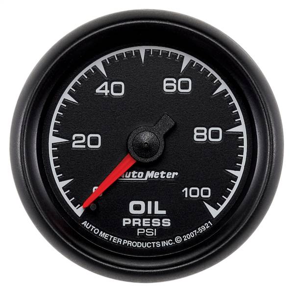 AutoMeter - AutoMeter 2-1/16in. OIL PRESSURE,  0-100 PSI - 5921