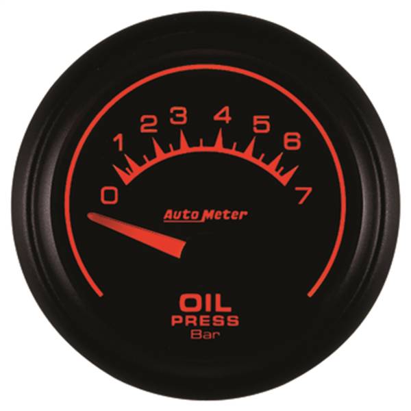 AutoMeter - AutoMeter 2-1/16in. OIL PRESSURE,  0-7 BAR - 5927-M