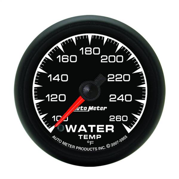 AutoMeter - AutoMeter 2-1/16in. WATER TEMPERATURE,  100-260 deg.F - 5955