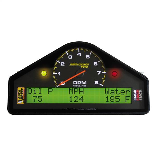 AutoMeter - AutoMeter STREET DASH,  0-8K RPM - 6001