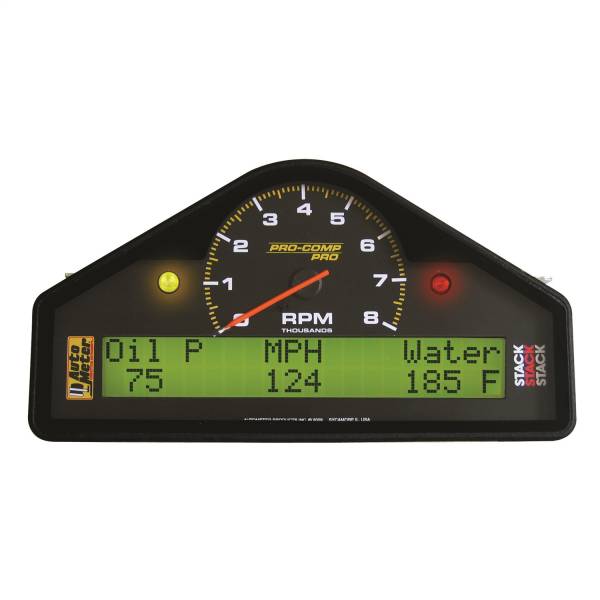 AutoMeter - AutoMeter STREET DASH,  0-3-8K RPM - 6002