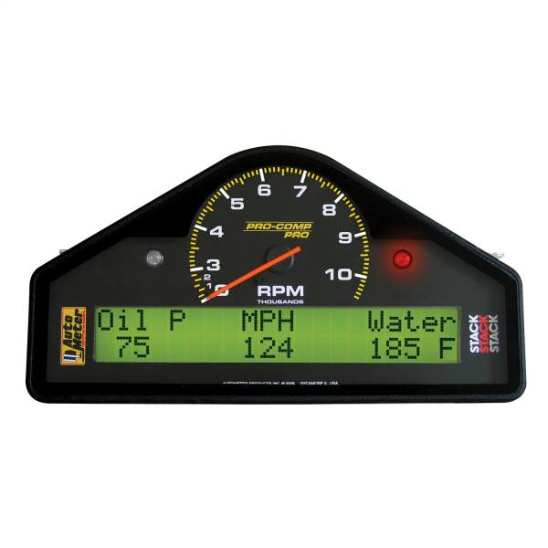 AutoMeter - AutoMeter STREET DASH,  0-3-10.5K RPM - 6003