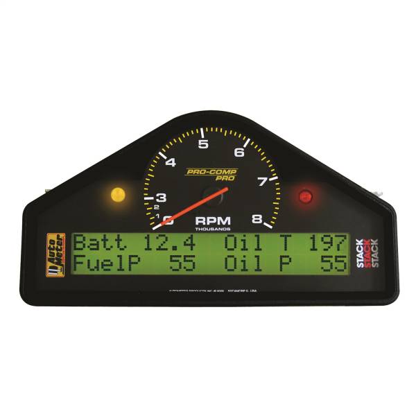 AutoMeter - AutoMeter RACE DASH,  0-8K RPM - 6011