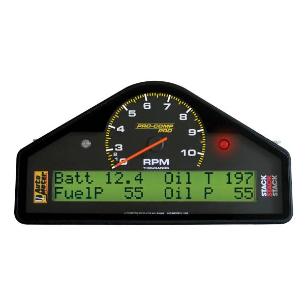 AutoMeter - AutoMeter RACE DASH,  0-3-10.5K RPM - 6013