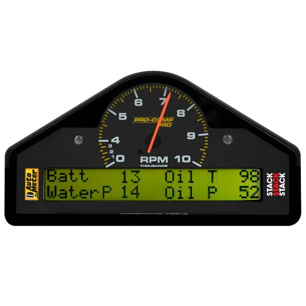 AutoMeter - AutoMeter RACE DASH,  0-4-10K RPM - 6014