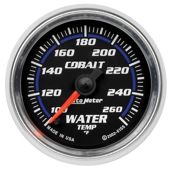 AutoMeter - AutoMeter 2-1/16in. WATER TEMPERATURE,  100-260 deg.F - 6155