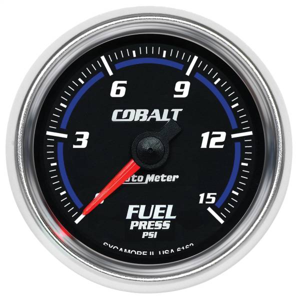 AutoMeter - AutoMeter 2-1/16in. FUEL PRESSURE,  0-15 PSI - 6162