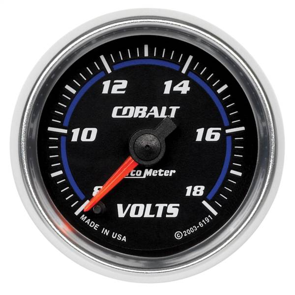 AutoMeter - AutoMeter 2-1/16in. VOLTMETER,  8-18V - 6191