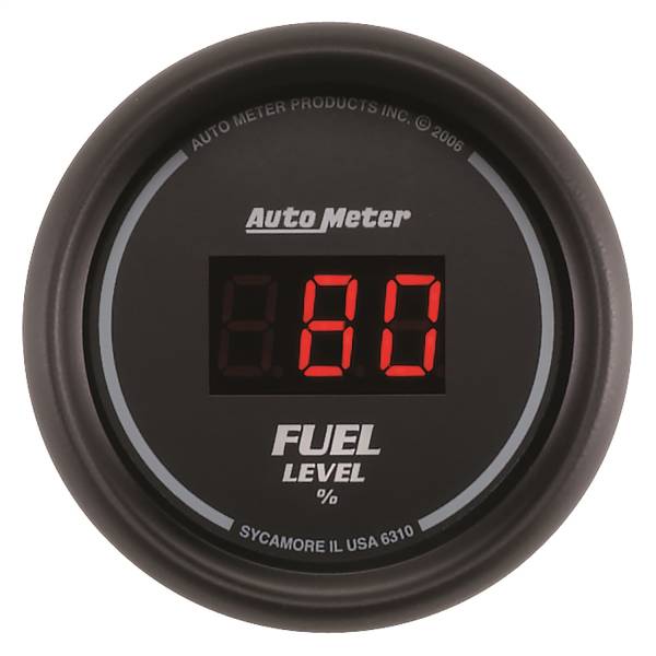 AutoMeter - AutoMeter 2-1/16in. FUEL LEVEL,  PROGRAMMABLE 0-280 O - 6310