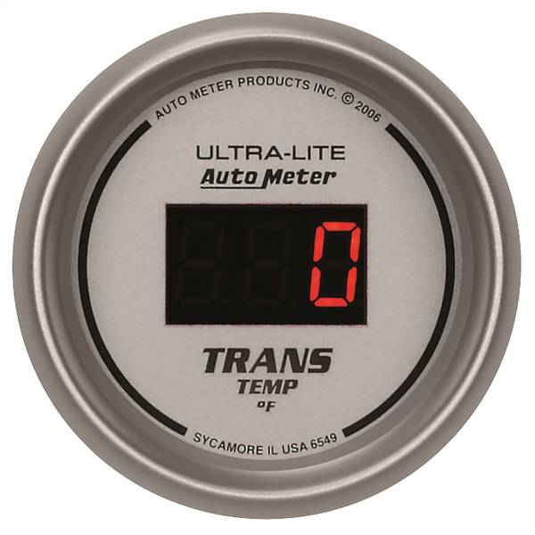 AutoMeter - AutoMeter 2-1/16in. TRANSMISSION TEMPERATURE,  0-340 deg.F - 6549