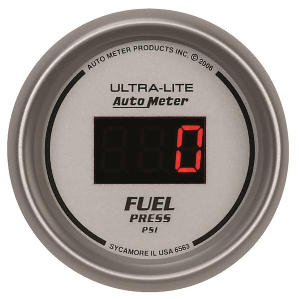 AutoMeter - AutoMeter 2-1/16in. FUEL PRESSURE,  5-100 PSI - 6563