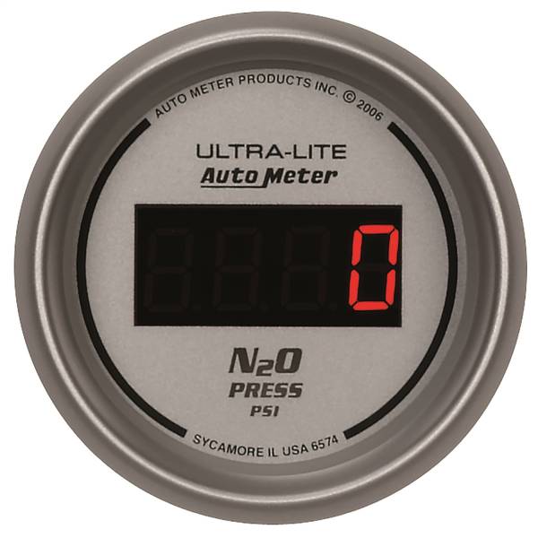 AutoMeter - AutoMeter 2-1/16in. NITROUS PRESSURE,  0-1600 PSI - 6574