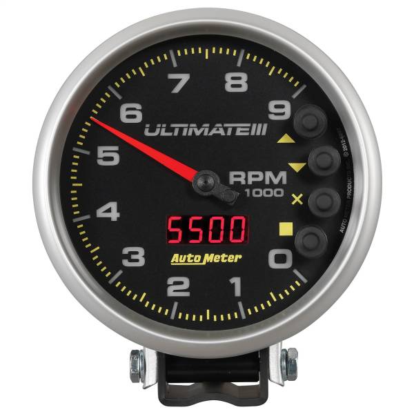 AutoMeter - AutoMeter 5in. TACHOMETER,  0-9000 RPM - 6887