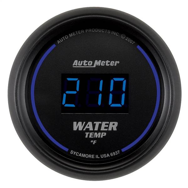 AutoMeter - AutoMeter 2-1/16in. WATER TEMPERATURE,  0-340 deg.F - 6937
