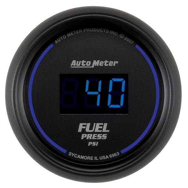 AutoMeter - AutoMeter 2-1/16in. FUEL PRESSURE,  0-100 PSI - 6963