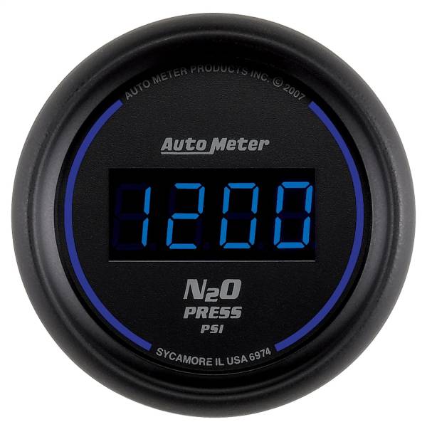 AutoMeter - AutoMeter 2-1/16in. NITROUS PRESSURE,  0-1600 PSI - 6974