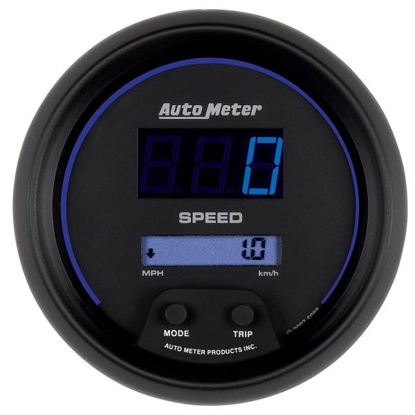 AutoMeter - AutoMeter 3-3/8in. SPEEDOMETER,  0-260 MPH/0-260 KM/H - 6988