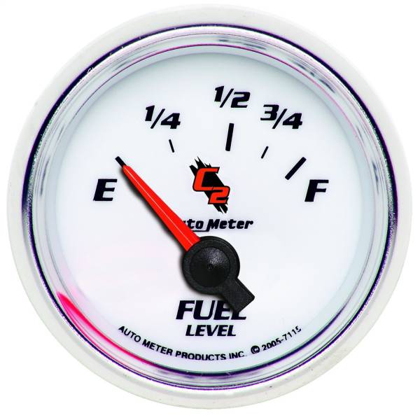 AutoMeter - AutoMeter 2-1/16in. FUEL LEVEL,  73 E 8-12 F O - 7115