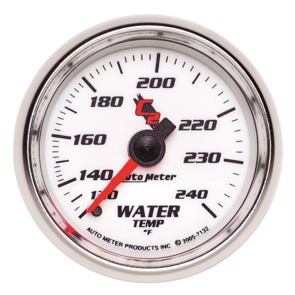 AutoMeter - AutoMeter 2-1/16in. WATER TEMPERATURE,  120-240 deg.F - 7132