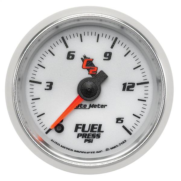 AutoMeter - AutoMeter 2-1/16in. FUEL PRESSURE,  0-15 PSI - 7162