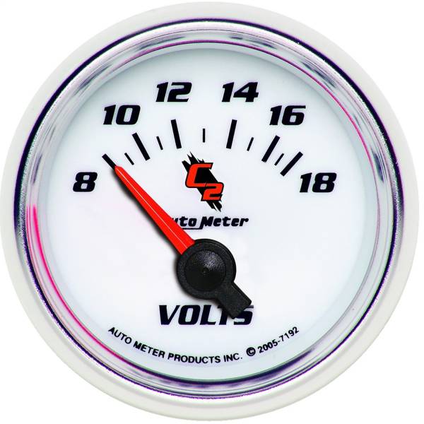 AutoMeter - AutoMeter 2-1/16in. VOLTMETER,  8-18V - 7192