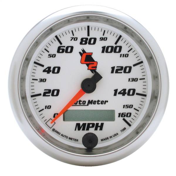 AutoMeter - AutoMeter 3-3/8in. SPEEDOMETER,  0-160 MPH - 7288