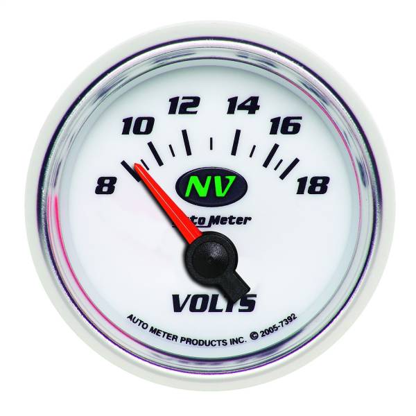 AutoMeter - AutoMeter 2-1/16in. VOLTMETER,  8-18V - 7392