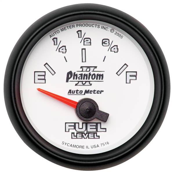 AutoMeter - AutoMeter 2-1/16in. FUEL LEVEL,  240-33 O - 7516