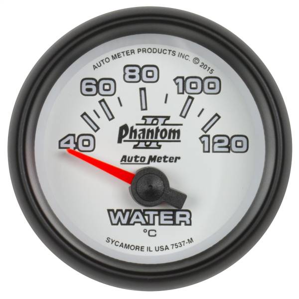 AutoMeter - AutoMeter 2-1/16in. WATER TEMP,  40-120 C - 7537-M