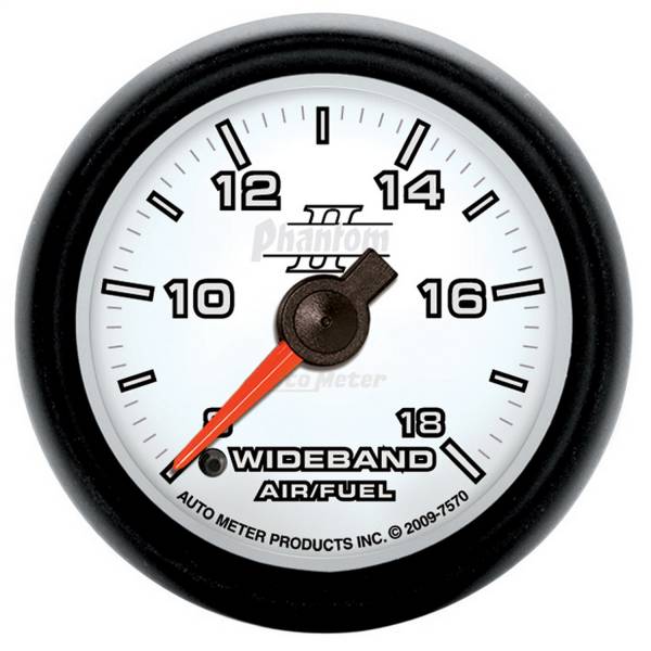 AutoMeter - AutoMeter 2-1/16in. WIDEBAND AIR/FUEL RATIO,  ANALOG - 7570